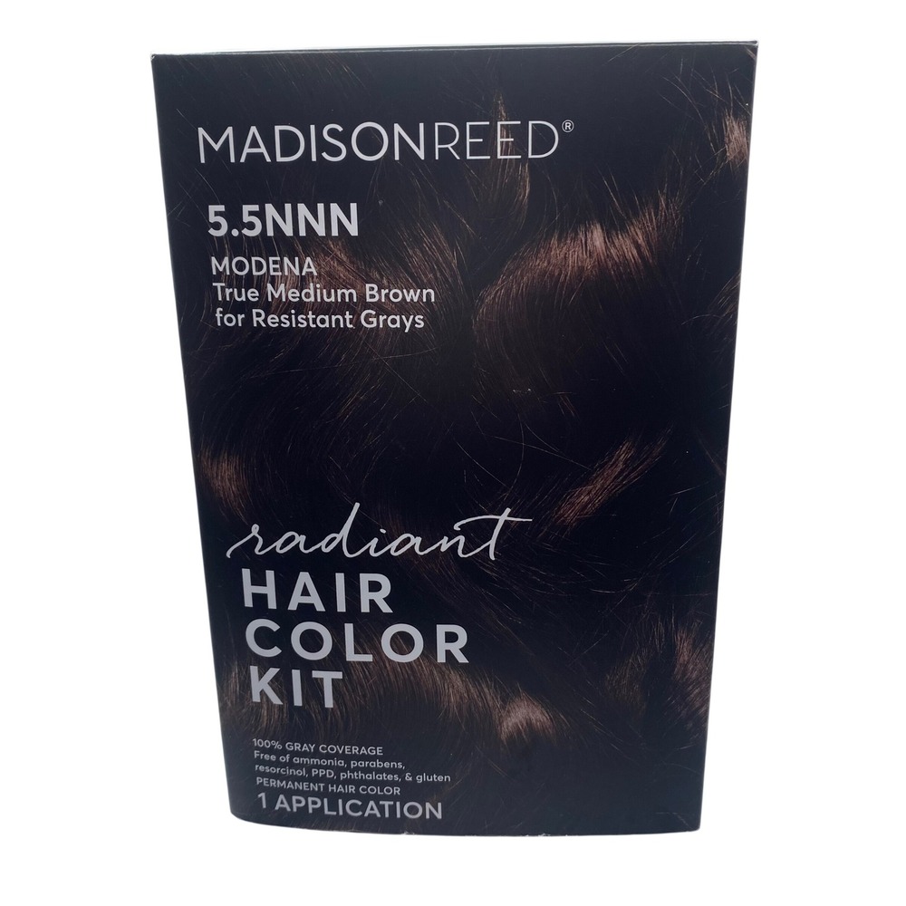 Madison Reed Radiant Hair Color Kit 5.5NNN Modena True Medium Brown Permanent